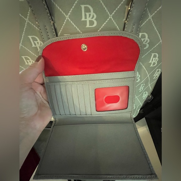 Dooney and Bourke Grey Monogram Set - Picture 2 of 5